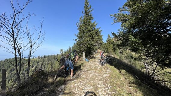 Foto de Gerold Etlinger a lo largo del recorrido