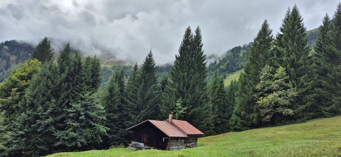 Foto von Heisi entlang der Tour