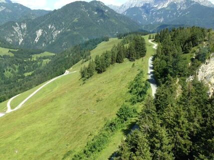 MTB Strecke zur Buchensteinwand / die letzten Kurven