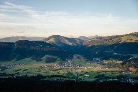 Ellmau_Ausblick Biedringer Platte_Wilder Kaiser