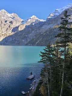 Foto von David Salzmann entlang der Tour