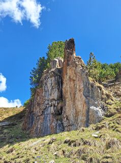 Photo de Dagmar Hofer le long du parcours