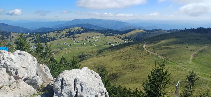 Foto von Janez Perko entlang der Tour