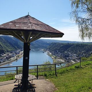 Der Werlauer Pilz oberhalb von St. Goar