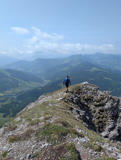 Foto von Sabine Oksas entlang der Tour
