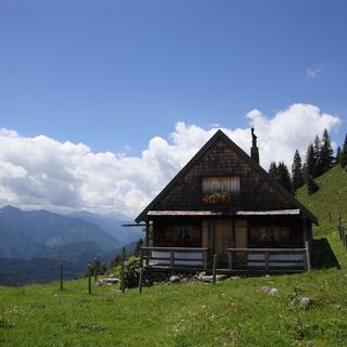 Blick Sonnbergalm Hochleger