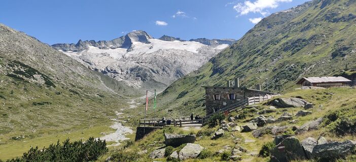 Foto von Andrea Flechl entlang der Tour