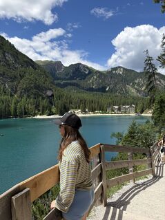 Foto von Elisa Thewanger entlang der Tour