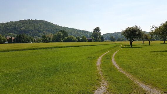 Kurz nach der Haltestelle