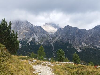 Foto von Anne-Lise Garnier entlang der Tour
