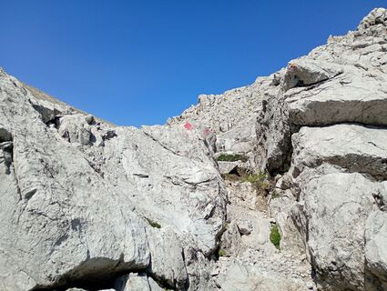 Foto von Monika Jeskova entlang der Tour