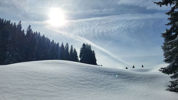 Foto de Daniela Überreich a lo largo del recorrido