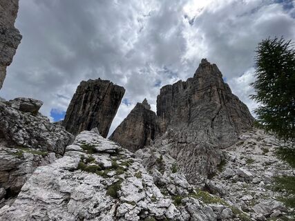 Foto von Rosi entlang der Tour