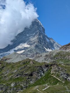 Foto von Anne be entlang der Tour