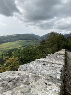 Foto von Elke Kocher entlang der Tour