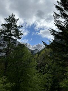 Foto von Toni Harrer entlang der Tour