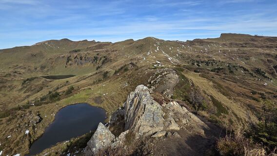 Fotografia z V Feurstein na trase