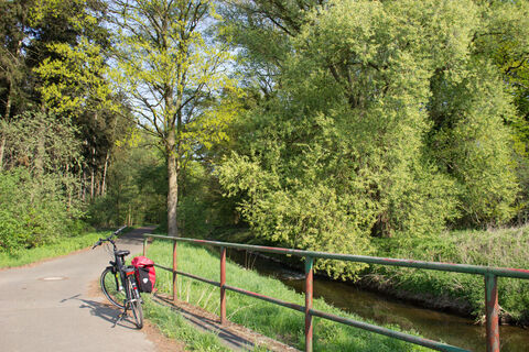 Radfahren entlang der Swist