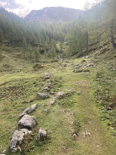Foto von Maria Kogler entlang der Tour