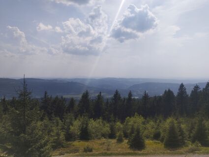 Foto von Andreas Eckstein entlang der Tour