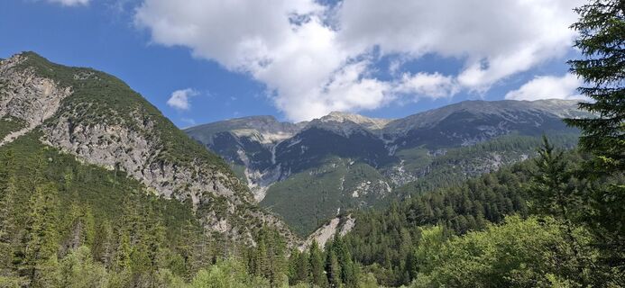 Foto de Christian Freythaler a lo largo del recorrido