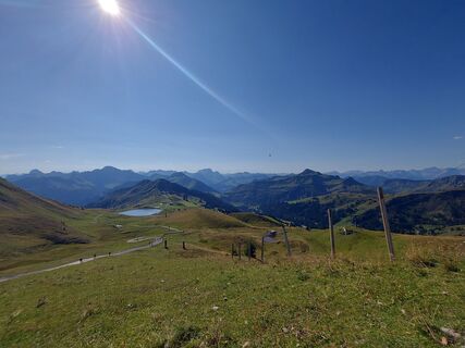 Foto von Margret Brunner entlang der Tour