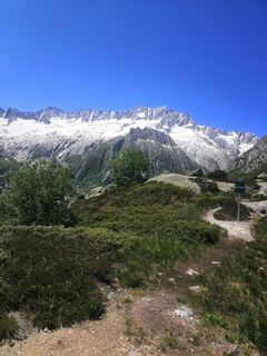 Foto von Sonja Herdeg entlang der Tour