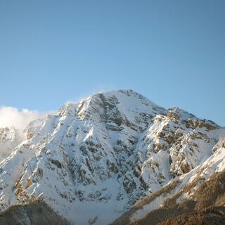 Ausblick auf die Leoganger Steinberge