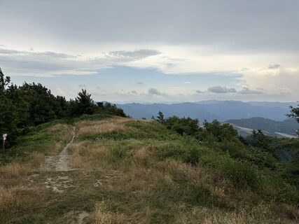 Foto von Lorenzo Polpettini entlang der Tour