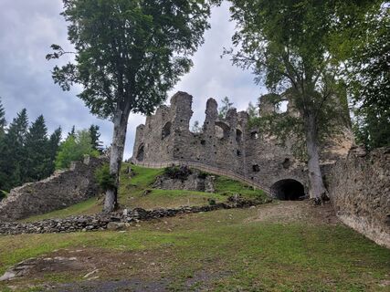Foto von Susanne Linzbacher entlang der Tour