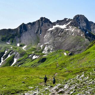 Weg zur Stuttgarter Hütte
