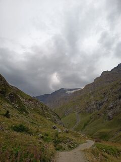 Foto von Aner entlang der Tour