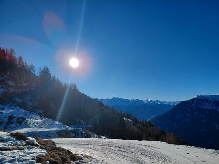 Foto de Sabine Steuxner a lo largo del recorrido