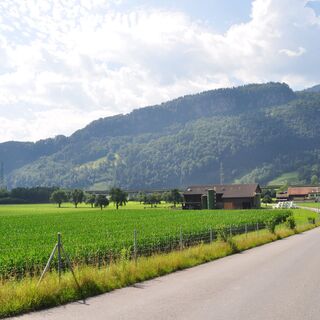 Blick in Richtung Äuli und Flums Kleinberg