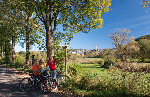 Mit dem Fahrrad unterwegs in Schmallenberg