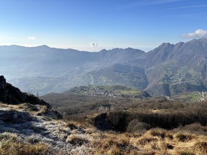 Photo de Angelo Austoni le long du parcours
