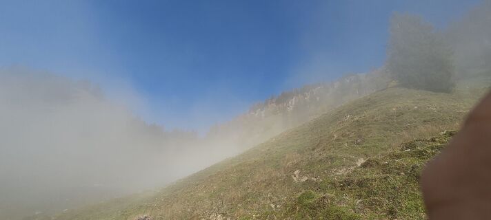 Fotografie z deniuru na trase