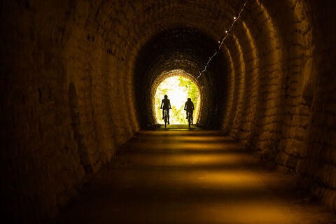 Tunnel an der Parenzana