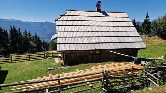 Foto von Marko Černivec entlang der Tour