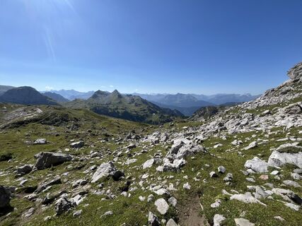 Foto von Enrico Zenatti entlang der Tour