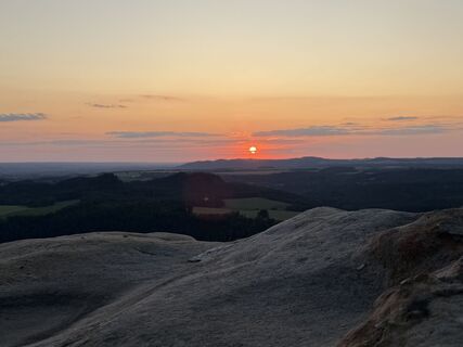 Foto von Norbert Herbig entlang der Tour