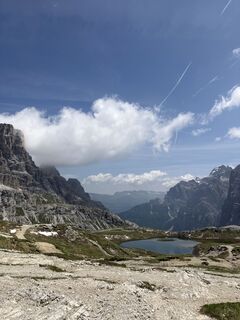Foto von Veronika Köppen entlang der Tour