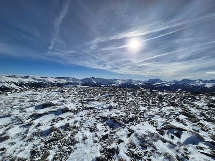 Foto de Arnulf Müller a lo largo del recorrido
