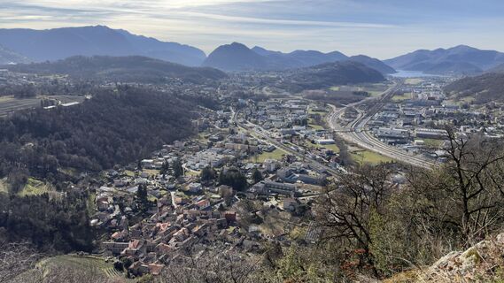Foto von Peter Burki entlang der Tour