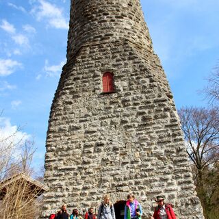 Wandergruppe am Ödenturm