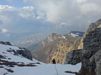 Foto von Marco Pezzuolo entlang der Tour