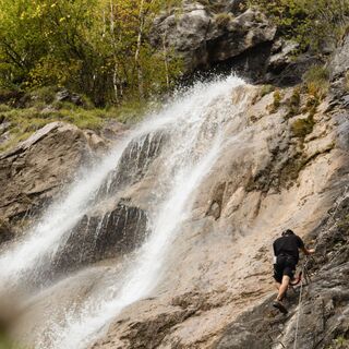 Klettersteig Wasserfall St. Anton im Montafon
