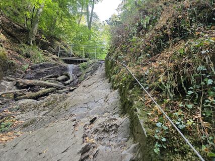 Foto de Olesja Reichenbach a lo largo del recorrido