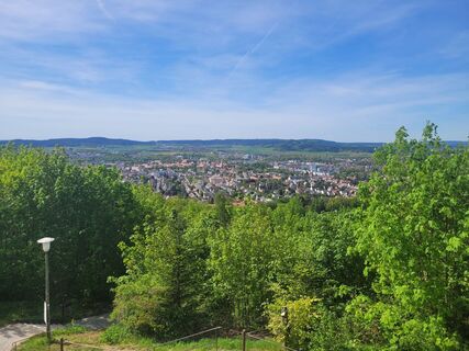 Foto von Sandra Schlee entlang der Tour