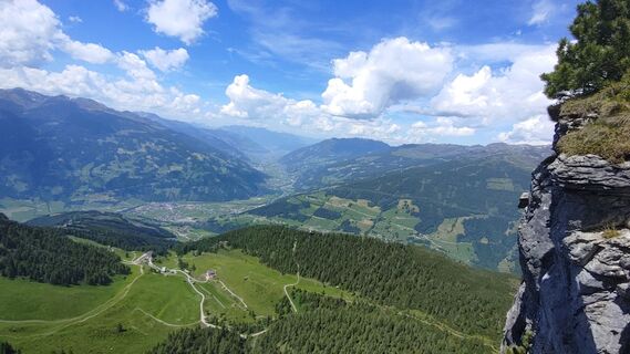 Foto von Elisa Leng entlang der Tour